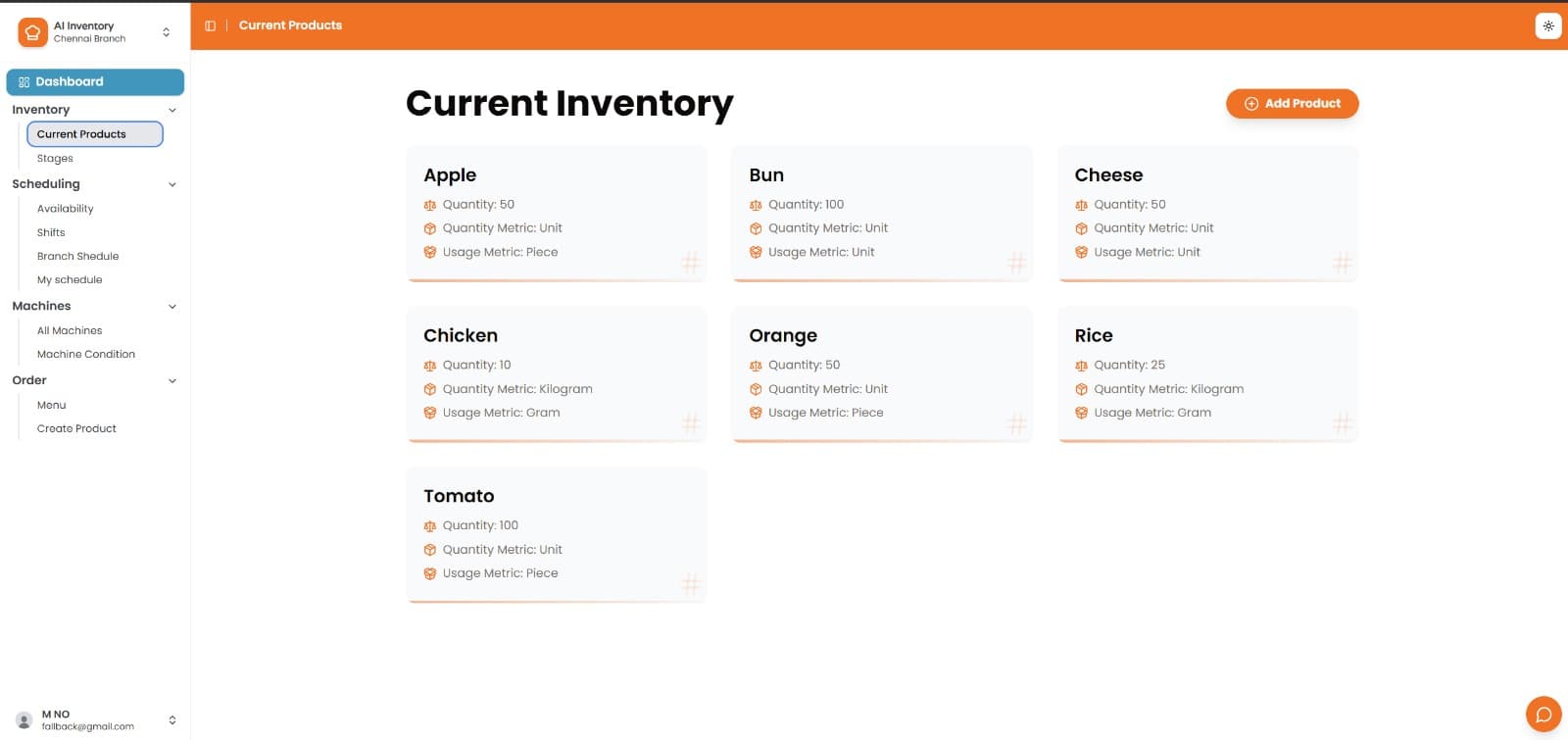 Inventory Management System
